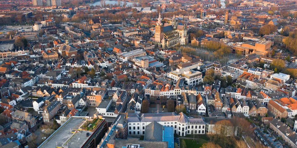 Luchtfoto van Kaatsheuvel